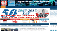Desktop Screenshot of absolwent.elektronik.edu.pl